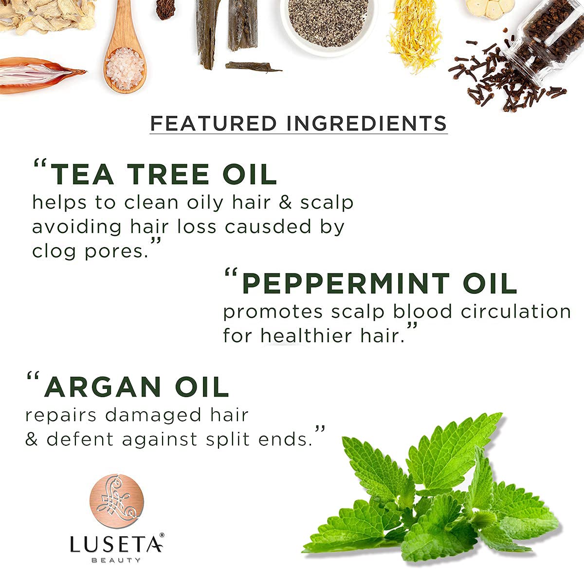 Luseta Biotin Hair Care Set, 2×500 mL