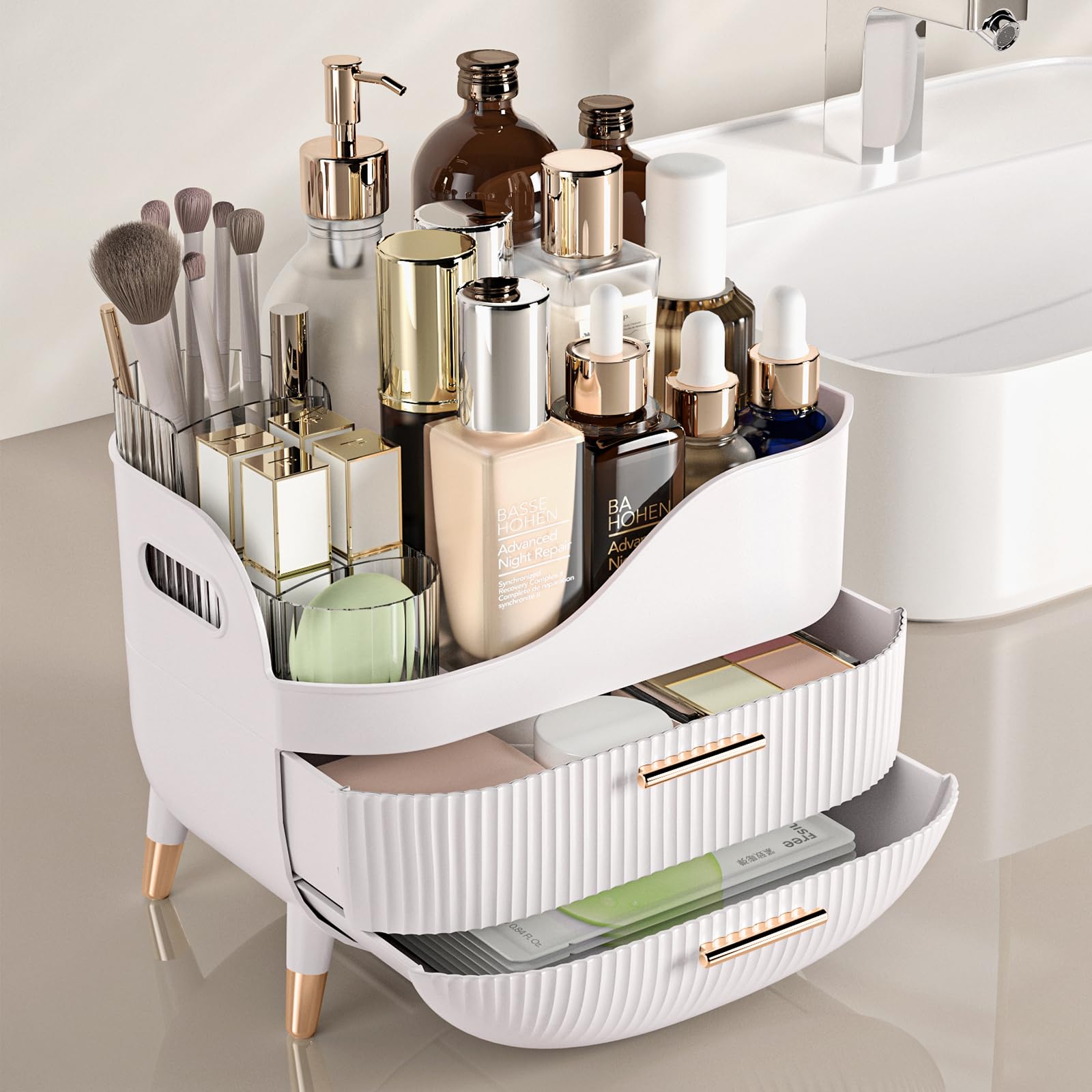 Pajiriona Cosmetic Storage with Handle