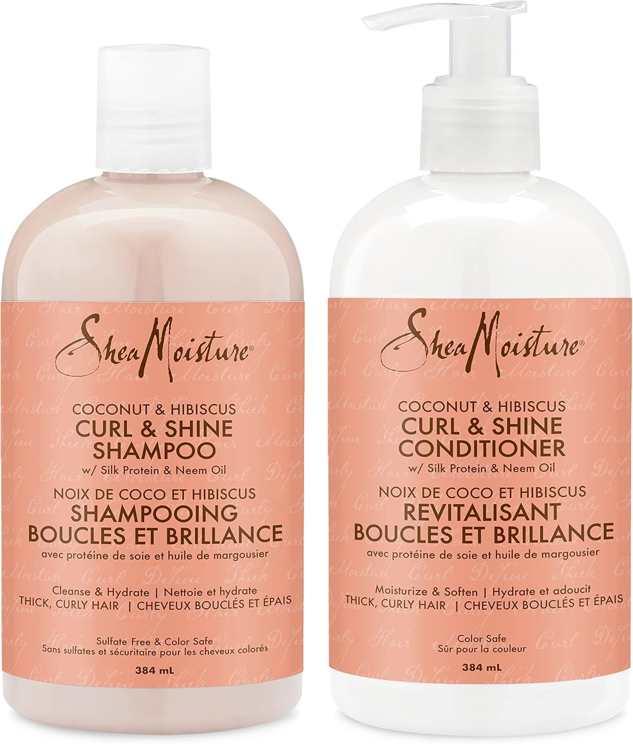 SheaMoisture Curl & Shine Set, 2 Pack