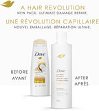 Dove Coconut Restore Set for Damaged Hair, 355 mL (4-Pack)
