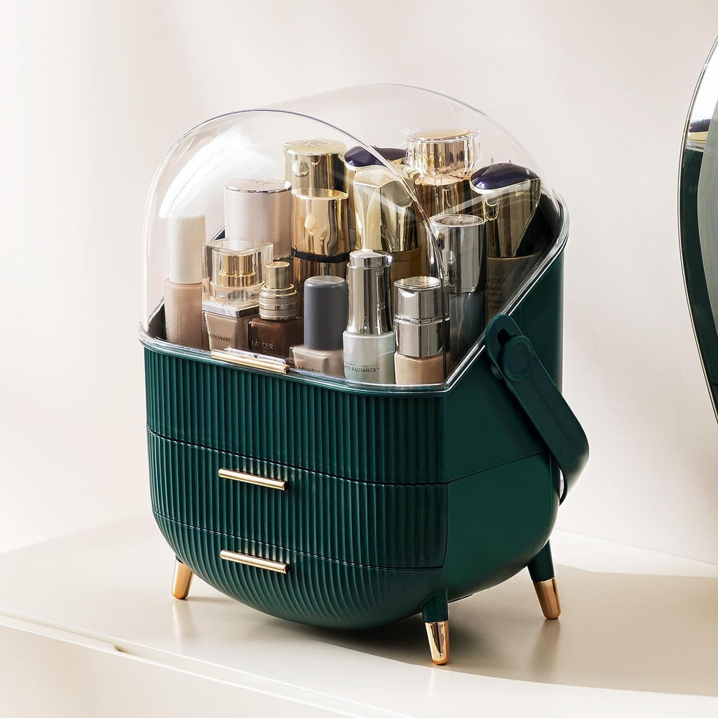 Makeup Organizer with Clear Top