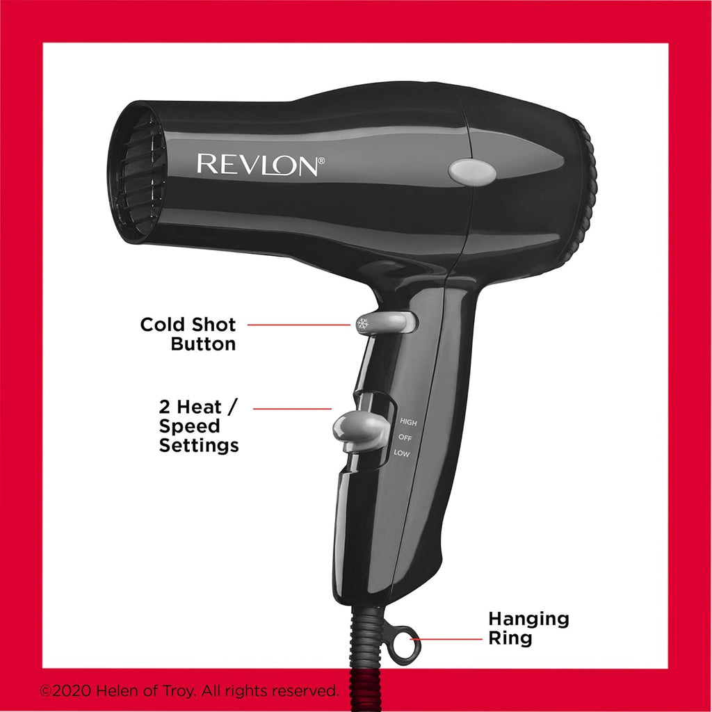 Revlon Compact Hair Dryer – Black