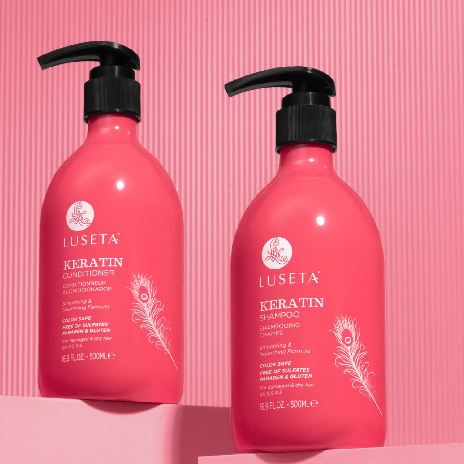 Luseta Biotin Hair Care Set, 2×500 mL