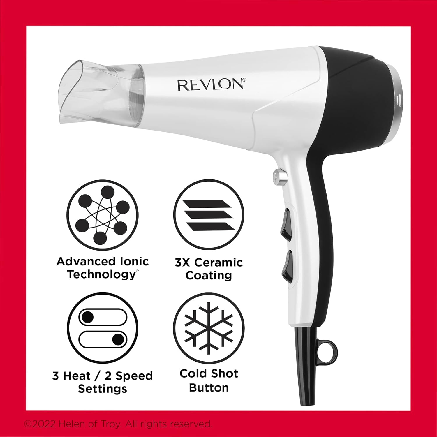 Revlon Volume Booster Hair Dryer, 1875W