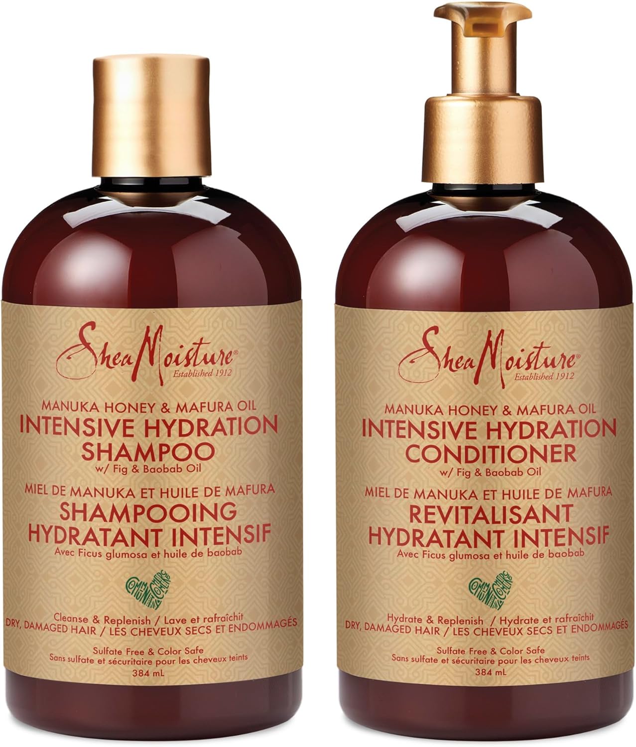 SheaMoisture Honey & Mafura Set, 2 Pack