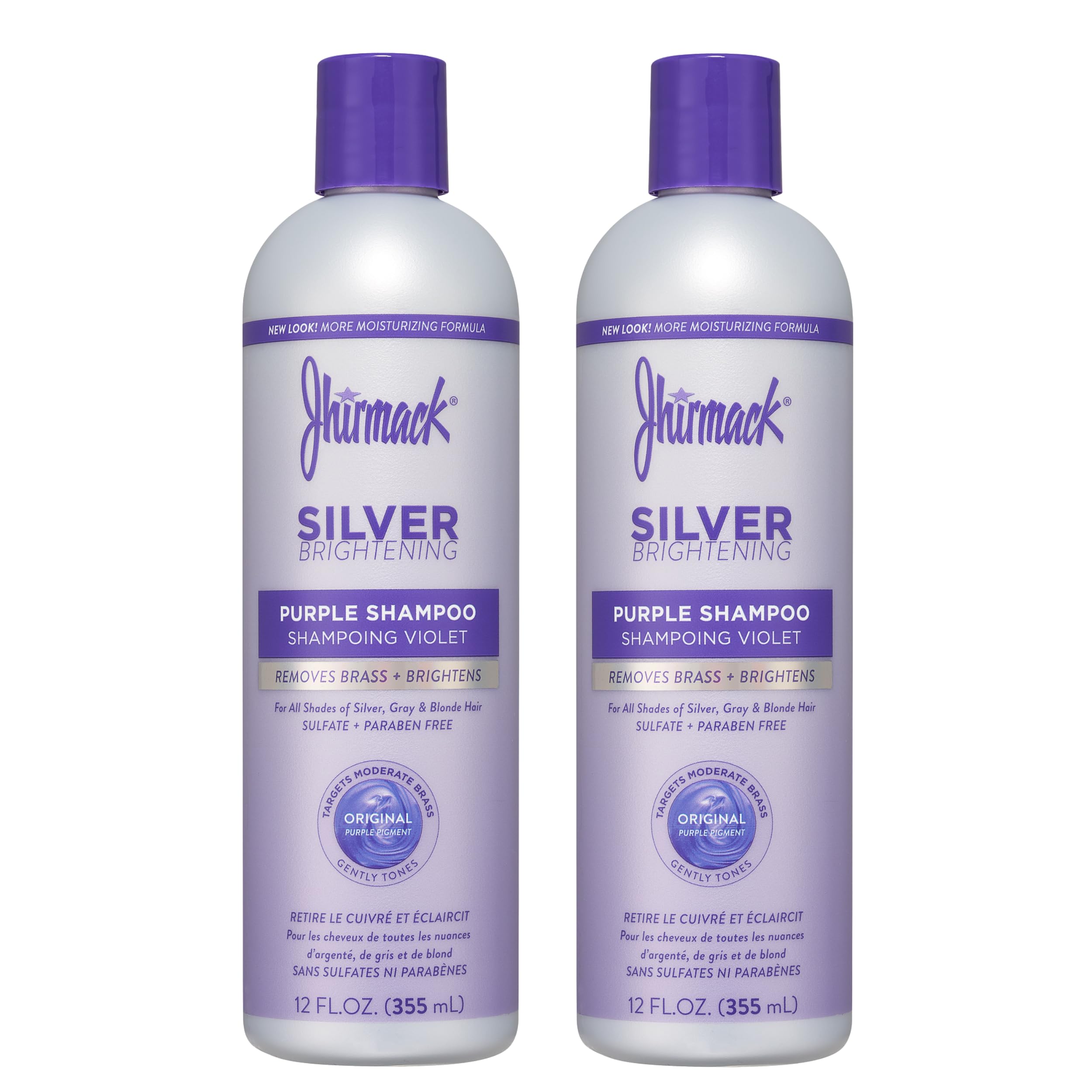 Jhirmack Silver Shampoo & Conditioner Set, 12 oz