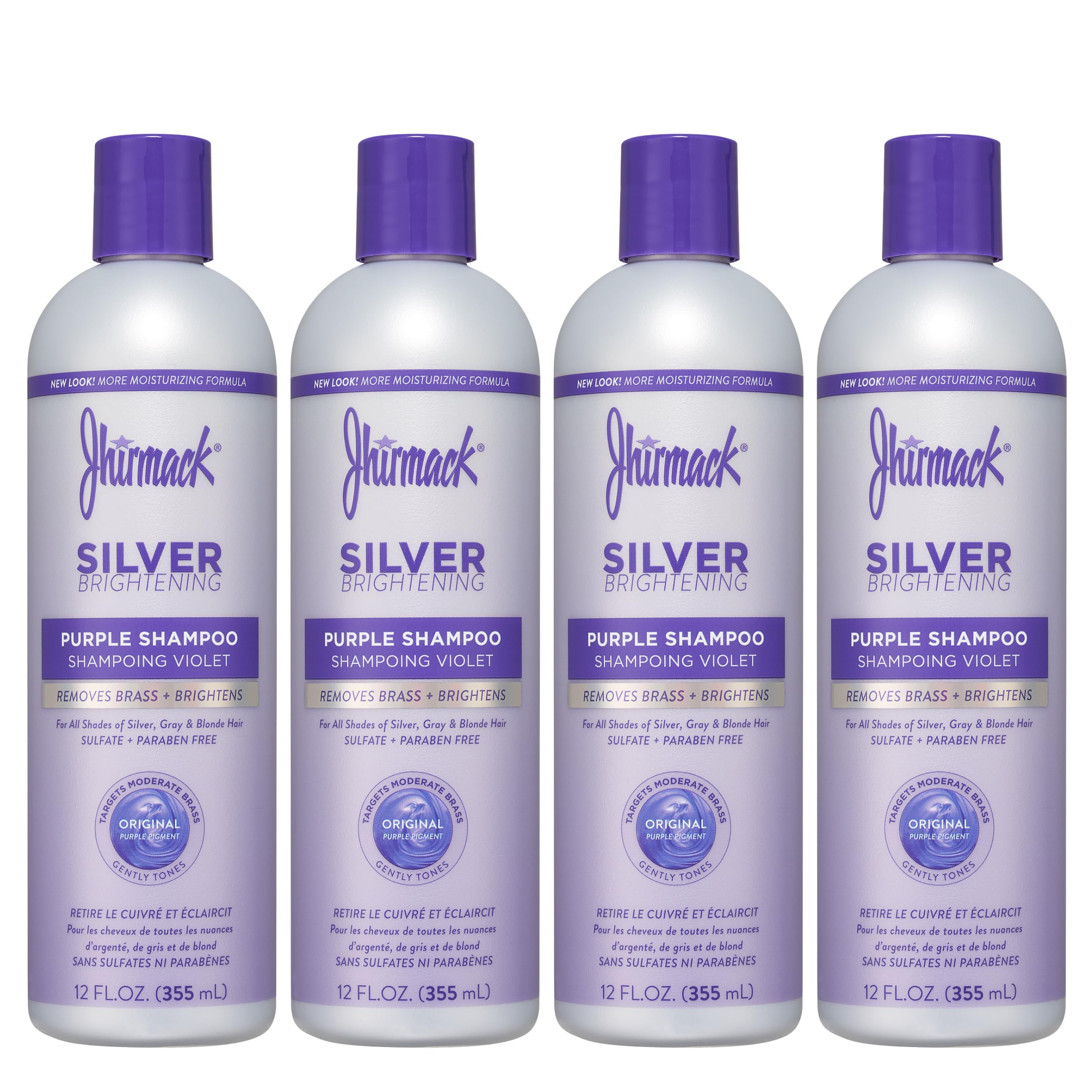 Jhirmack Silver Shampoo & Conditioner Set, 12 oz