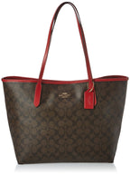 COACH Women's Shoulder City Tote, One Size