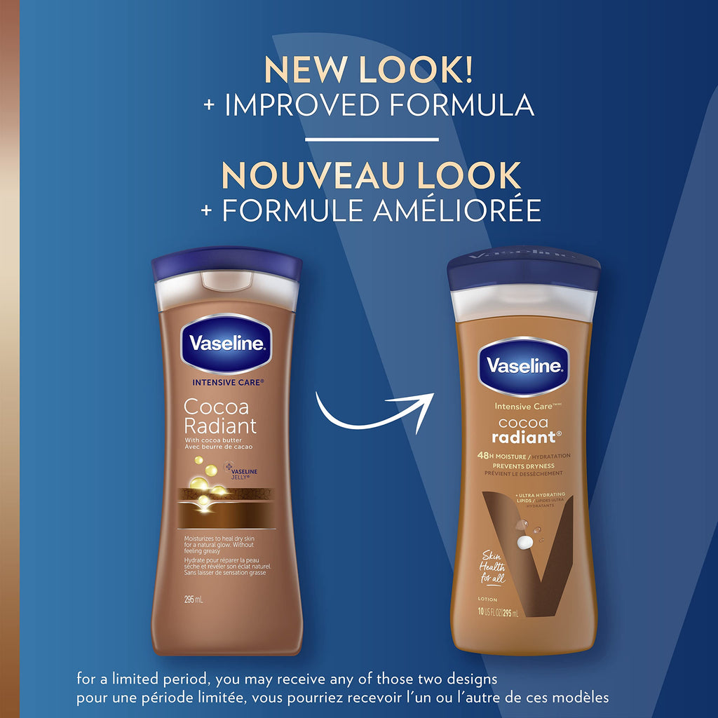 Vaseline Cocoa Radiant Body Lotion, 295 ml
