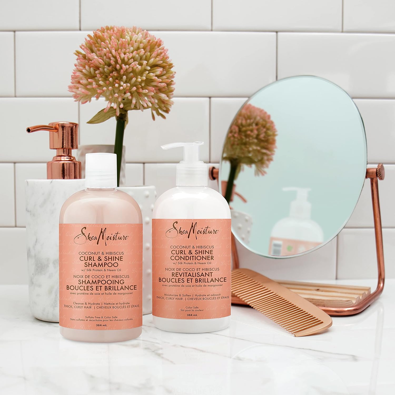SheaMoisture Curl & Shine Set, 2 Pack