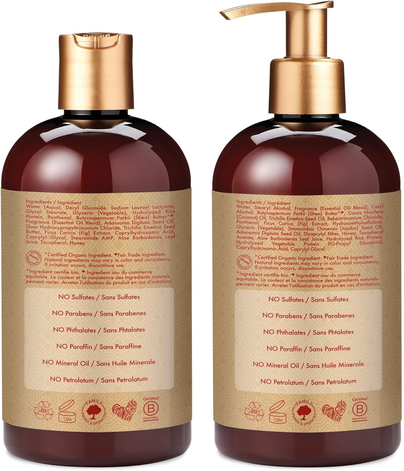 SheaMoisture Honey & Mafura Set, 2 Pack