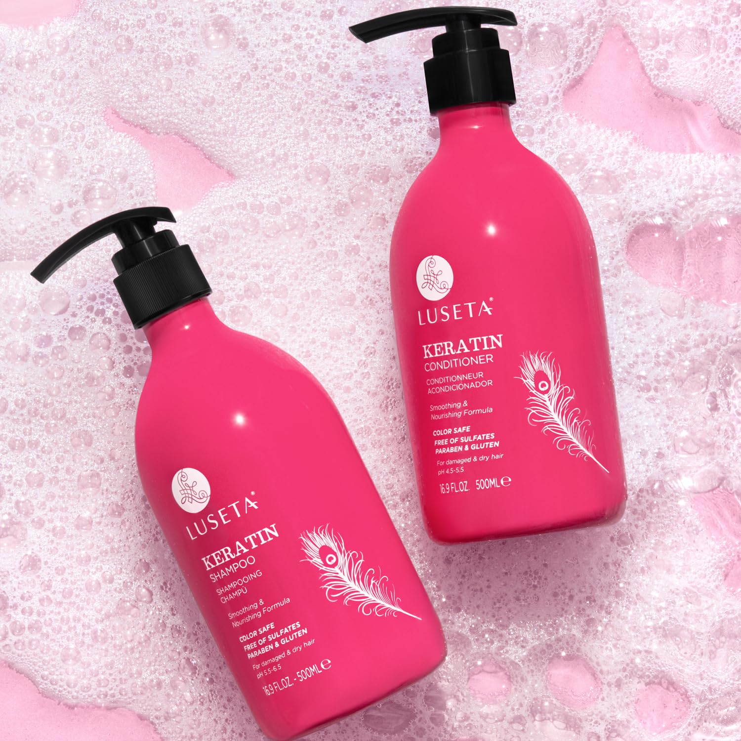 Luseta Biotin Hair Care Set, 2×500 mL