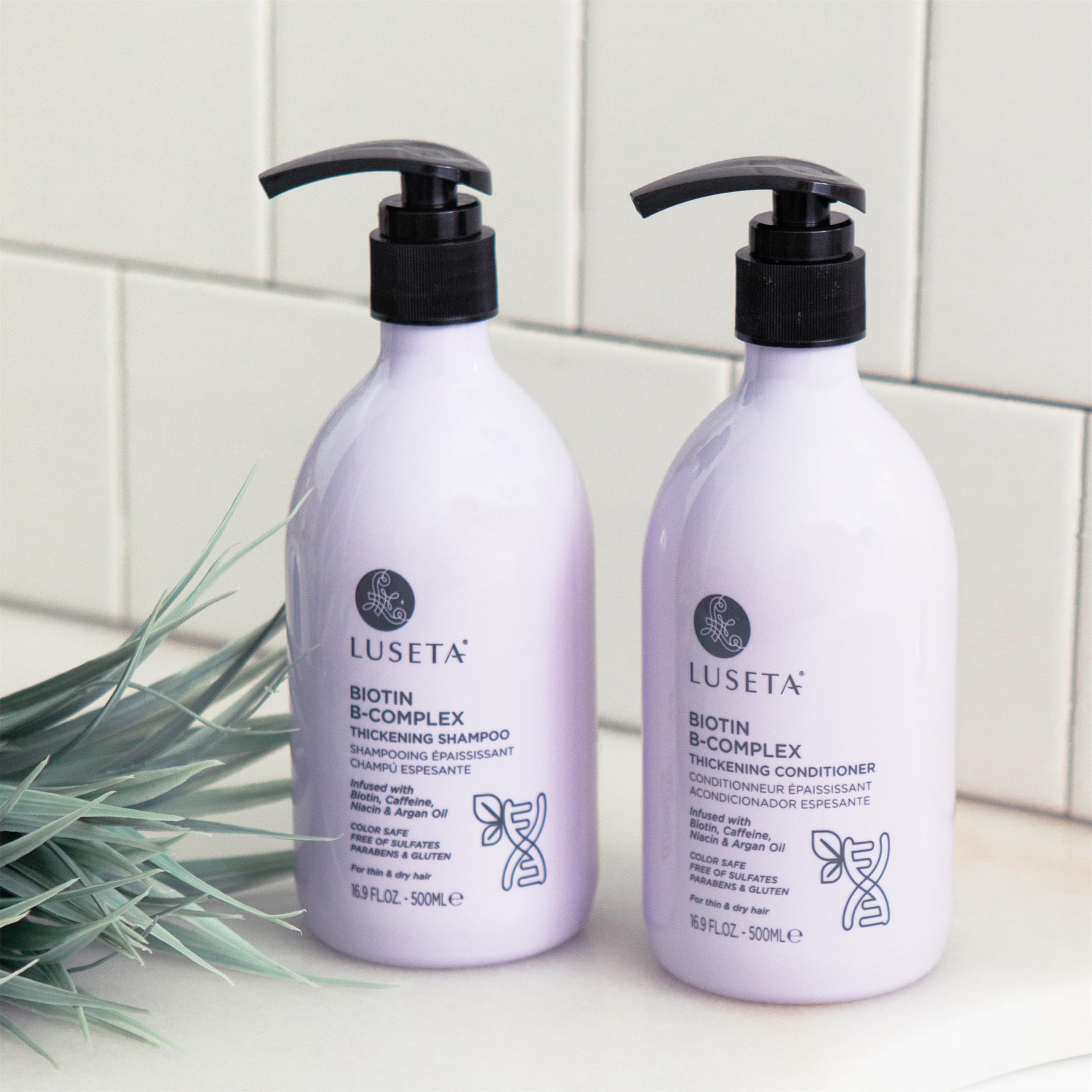 Luseta Biotin Hair Care Set, 2×500 mL