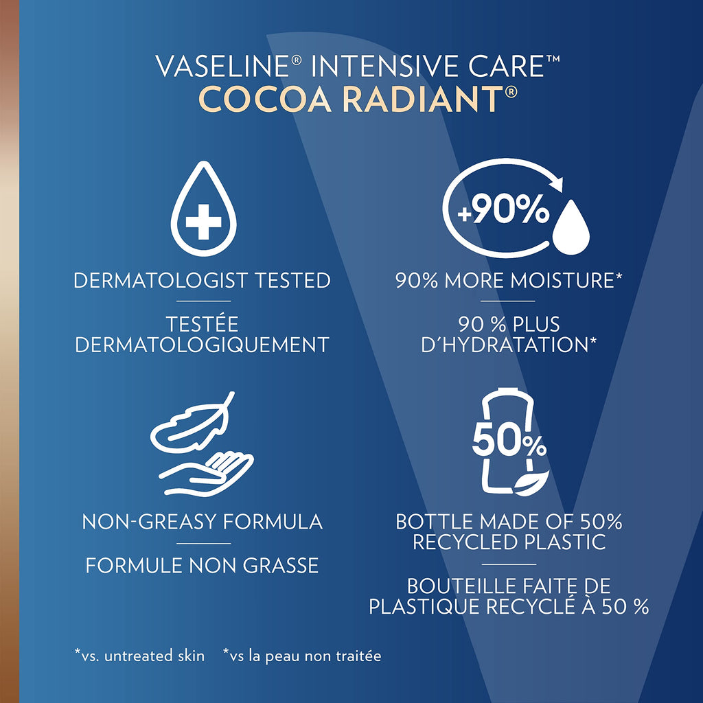 Vaseline Cocoa Radiant Body Lotion, 295 ml