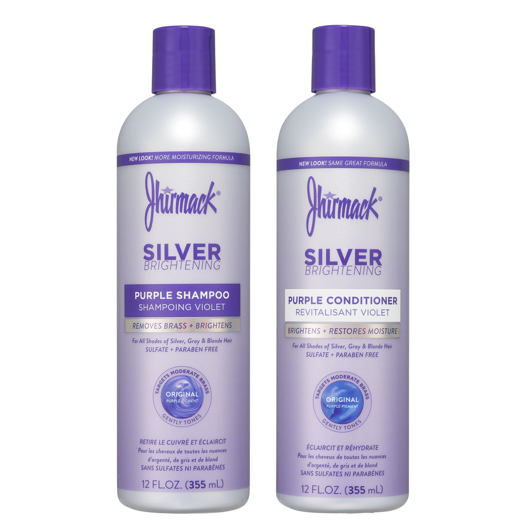 Jhirmack Silver Shampoo & Conditioner Set, 12 oz