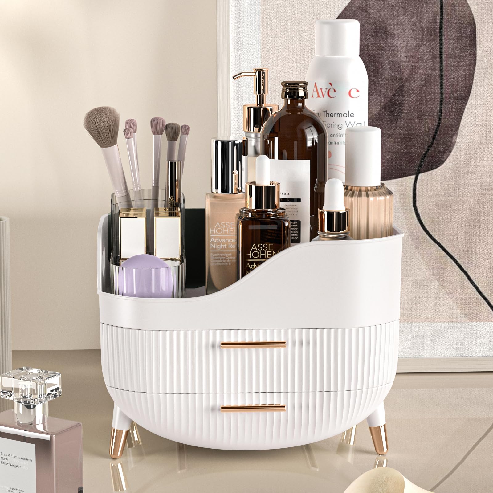 Pajiriona Cosmetic Storage with Handle