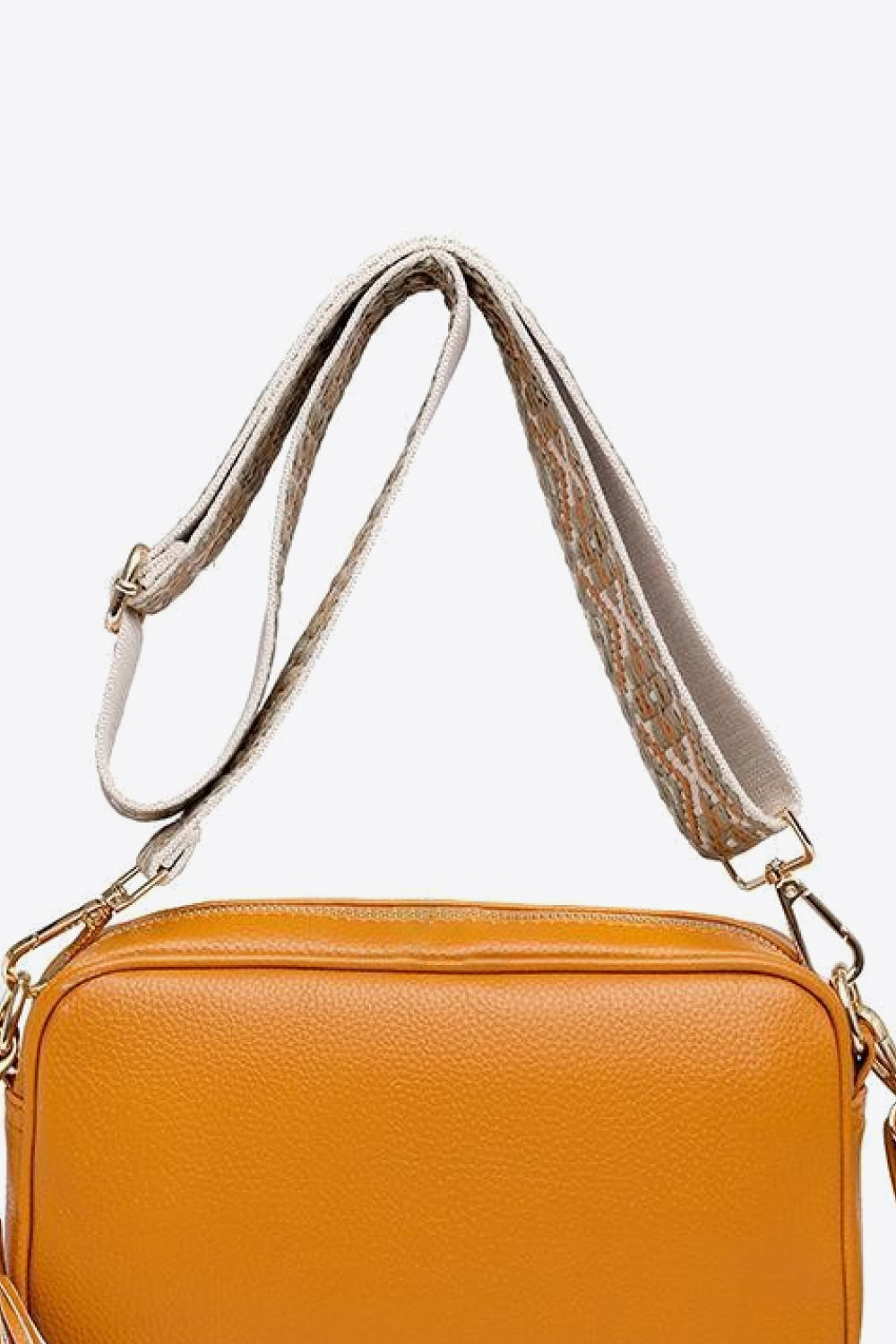 PU Leather Tassel Crossbody Bag - All In The Bag
