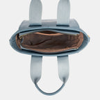 David Jones Small Handbag with Embossed Pattern Handles - All In The Bag