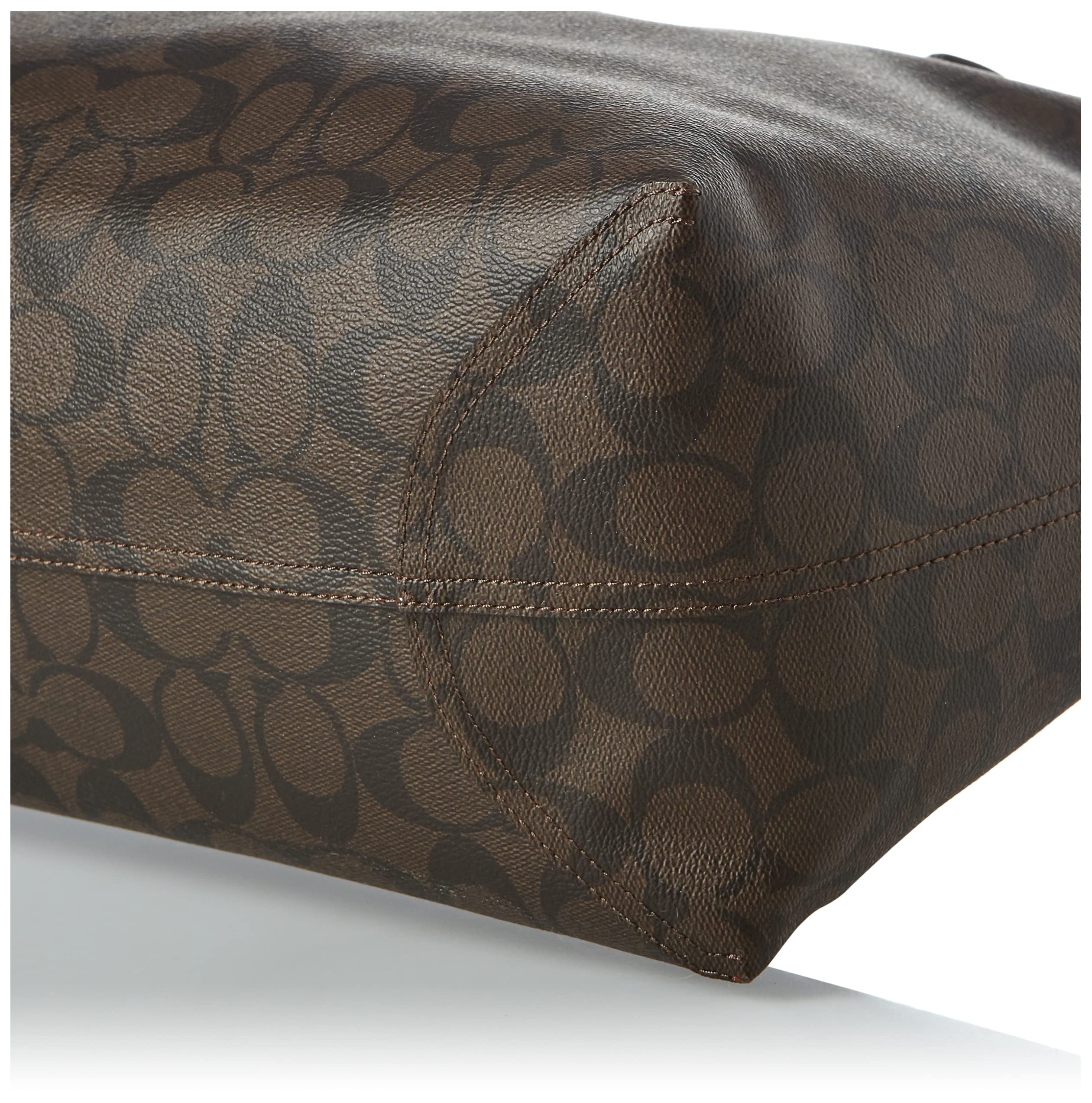 COACH Women's Shoulder City Tote, One Size