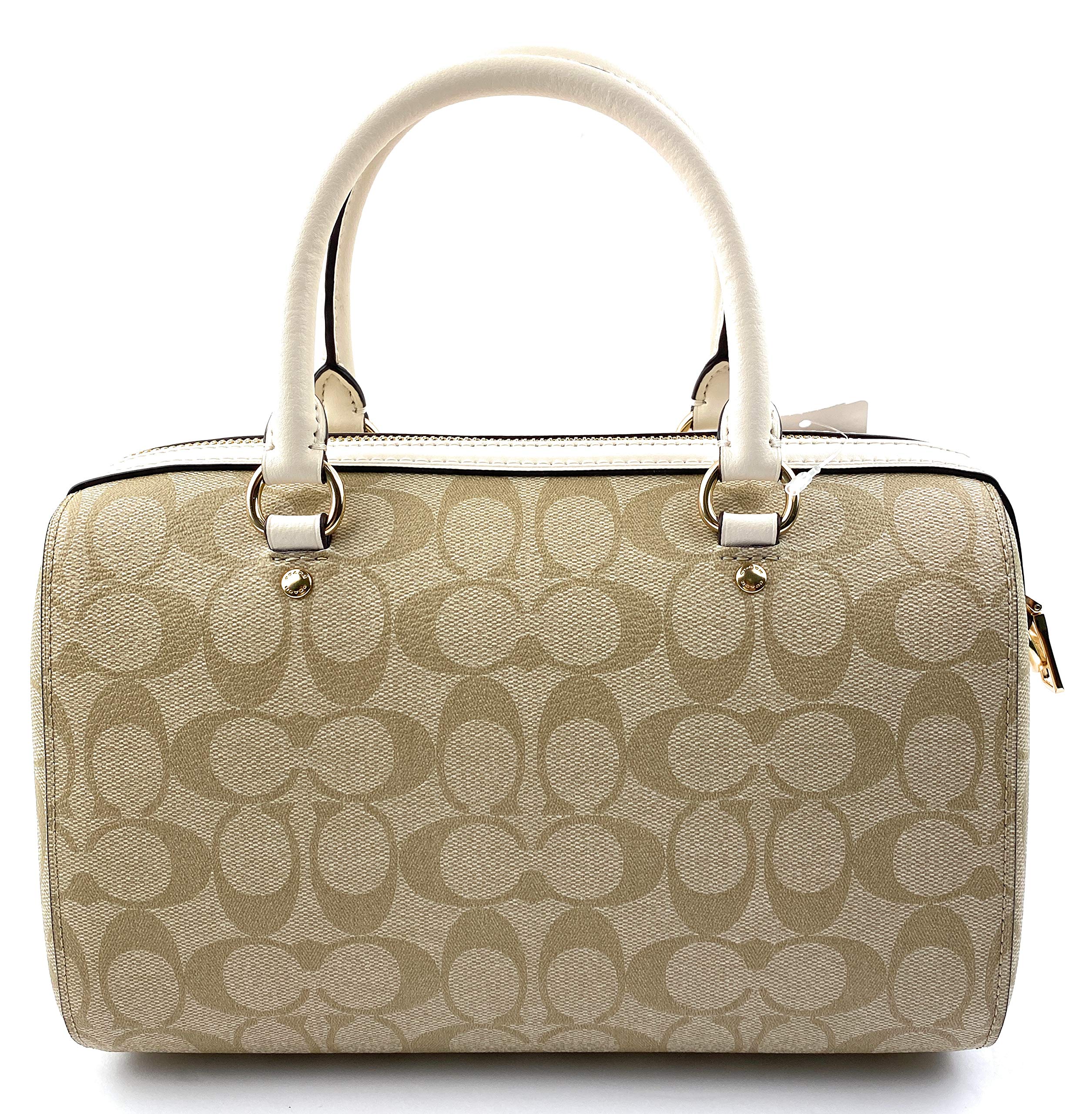 COACH Rowan Satchel in Signature Canvas