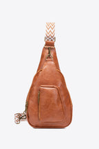 All The Feels PU Leather Sling Bag - All In The Bag