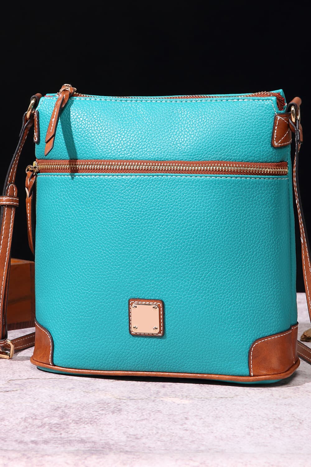 PU Leather Crossbody Bag - All In The Bag