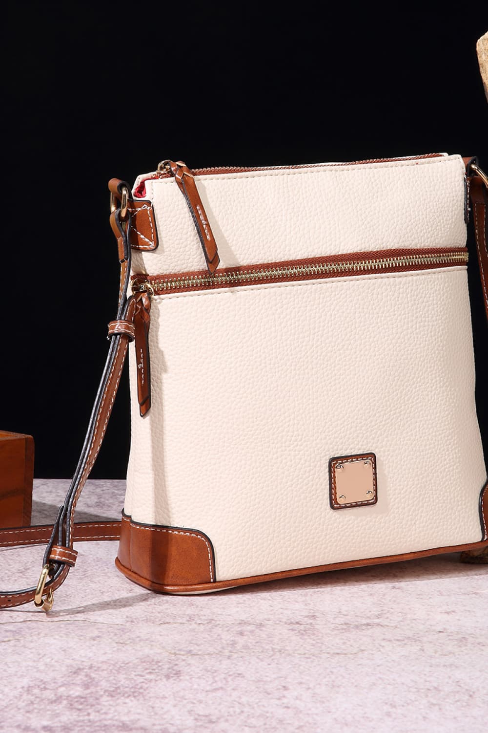 PU Leather Crossbody Bag - All In The Bag