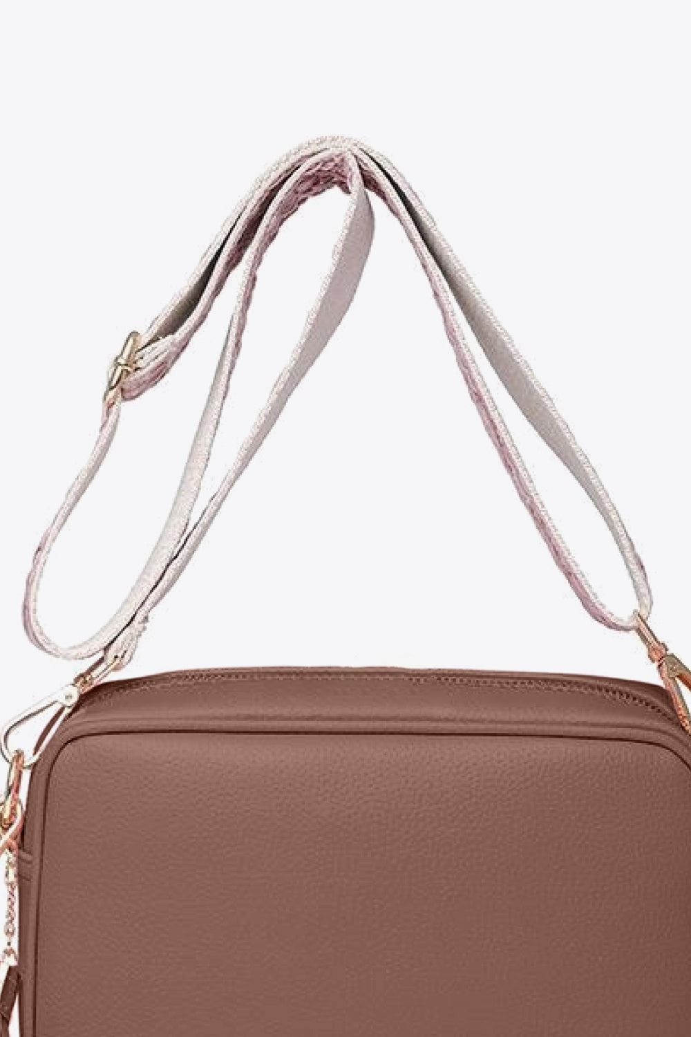 PU Leather Tassel Crossbody Bag - All In The Bag