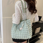 Bubble Textured Tote Bag - All In The Bag
