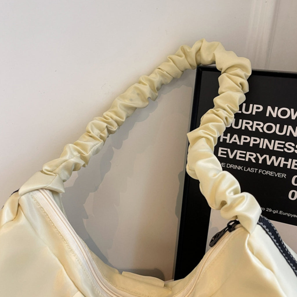 Ruched Large Tote Bag - All In The Bag