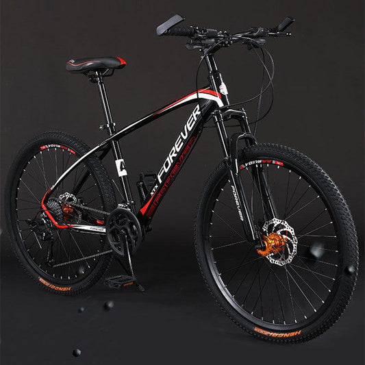 Aluminum Alloy Oil Pressure Double Disc Brake Shock Absorption Mountain Bike - All In The Bag 