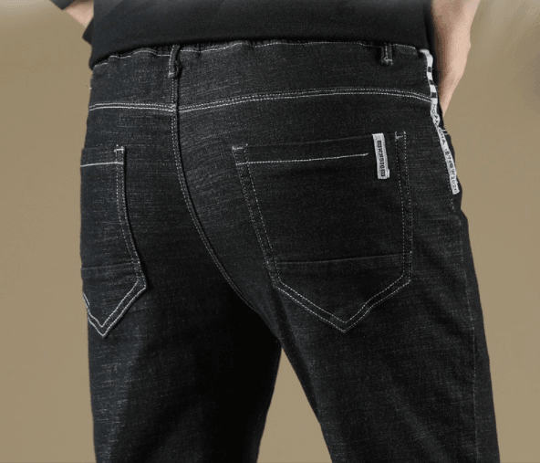 Autumn trendy brand jeans men's slim and versatile - All In The Bag 