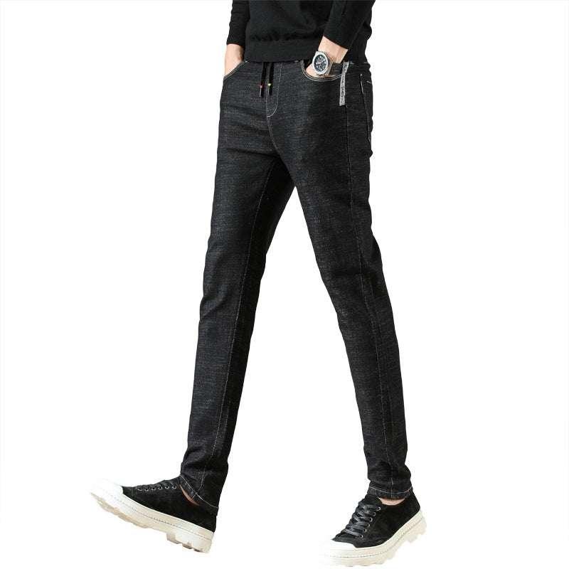 Autumn trendy brand jeans men's slim and versatile - All In The Bag 