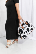 Animal Print Plush Weekender Bag - All In The Bag