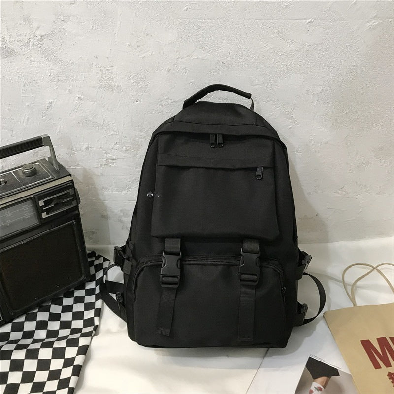 Oxford Cloth Adjustable Straps Backpack Bag - All In The Bag