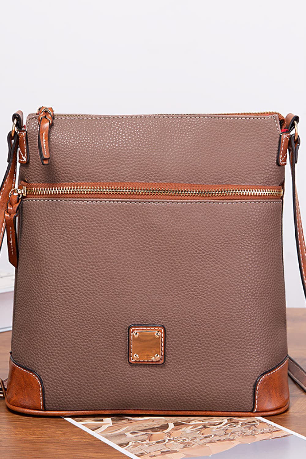 PU Leather Crossbody Bag - All In The Bag