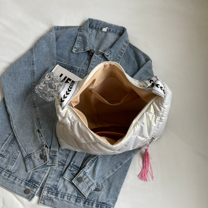 Quilted Nylon Travel Bag - All In The Bag