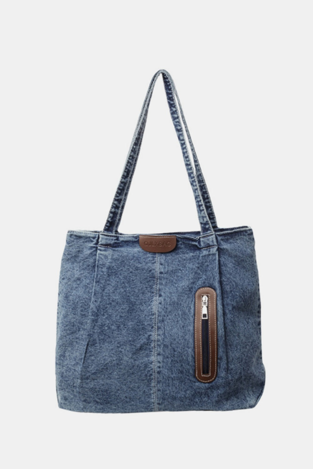 Medium Denim Tote Bag - All In The Bag