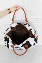Animal Print Plush Weekender Bag - All In The Bag
