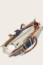 Striped Tote Bag - All In The Bag