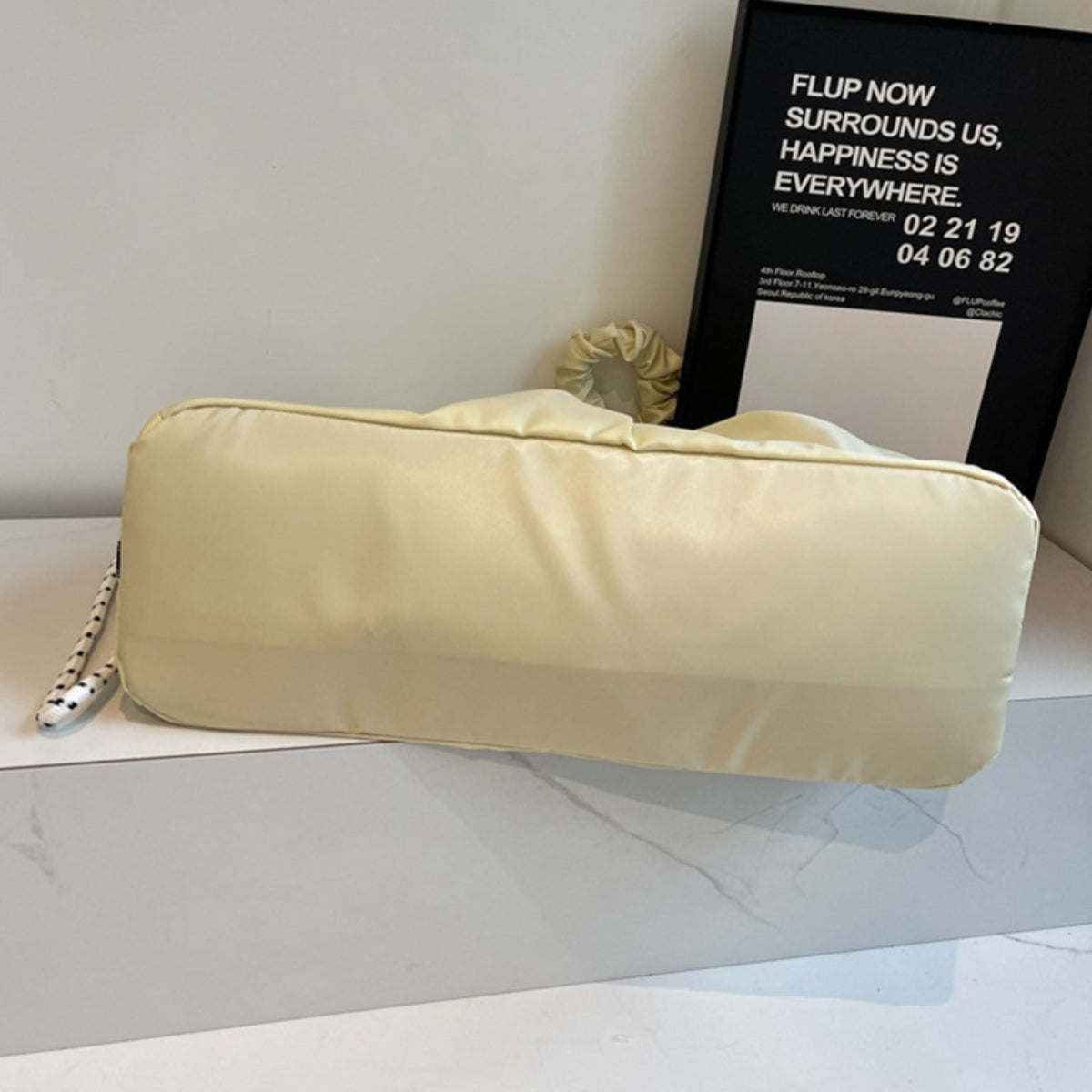 Ruched Large Tote Bag - All In The Bag