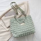 Bubble Textured Tote Bag - All In The Bag