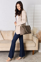 David Jones Structured Leather Handbag - All In The Bag