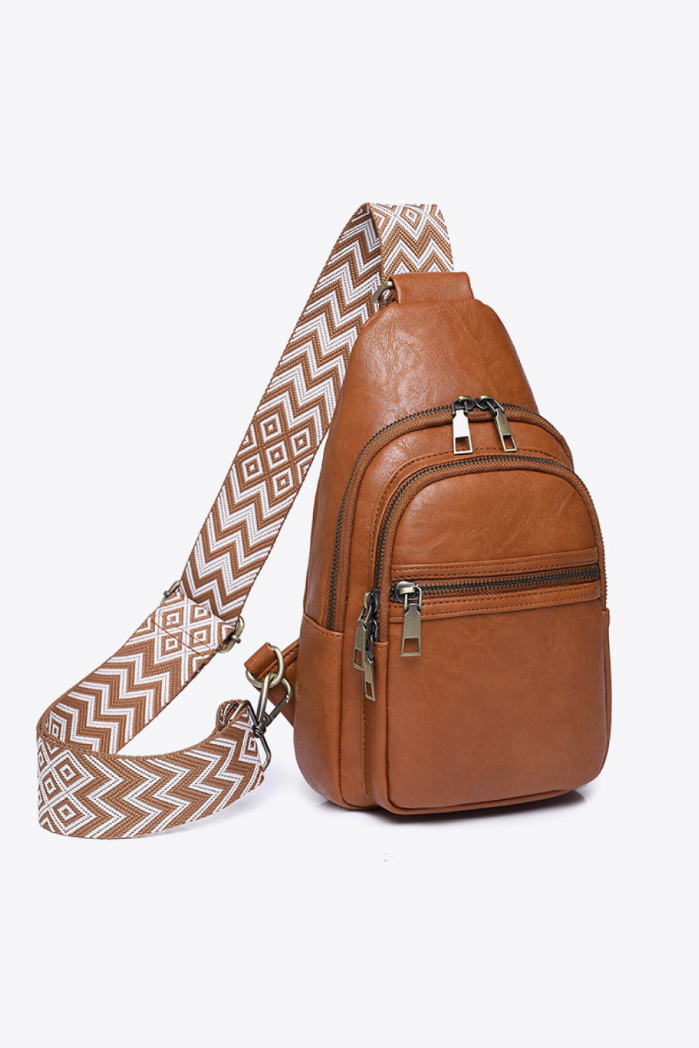 Adored It's Your Time PU Leather Sling Bag - All In The Bag