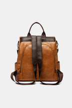 PU Leather Backpack Bag - All In The Bag