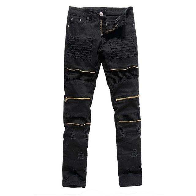 Deron Straight Denim Jeans - All In The Bag 