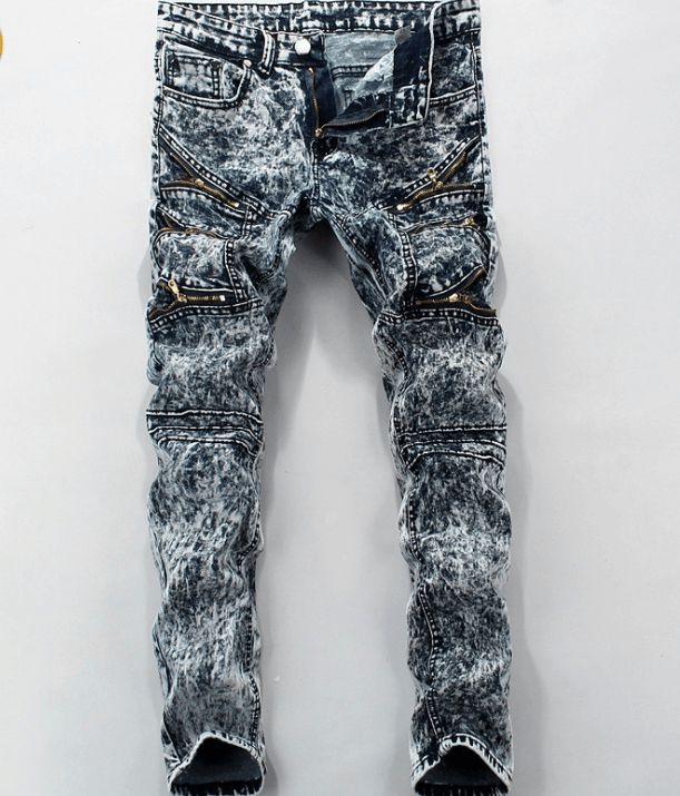 Deron Straight Denim Jeans - All In The Bag 