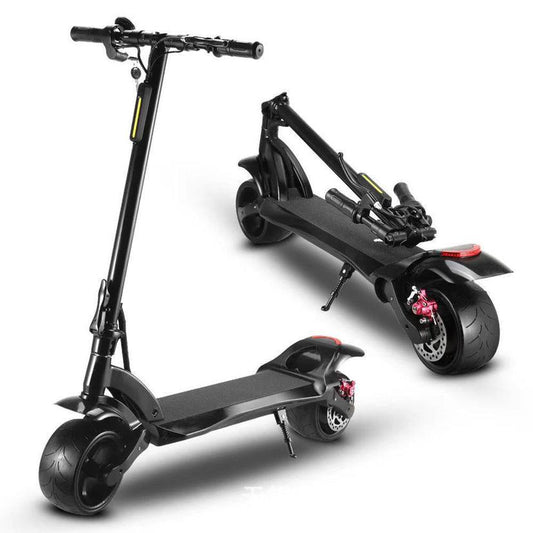 Double Drive Folding Scooter With Wide Tires - All In The Bag 