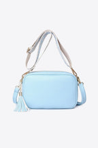 PU Leather Tassel Crossbody Bag - All In The Bag