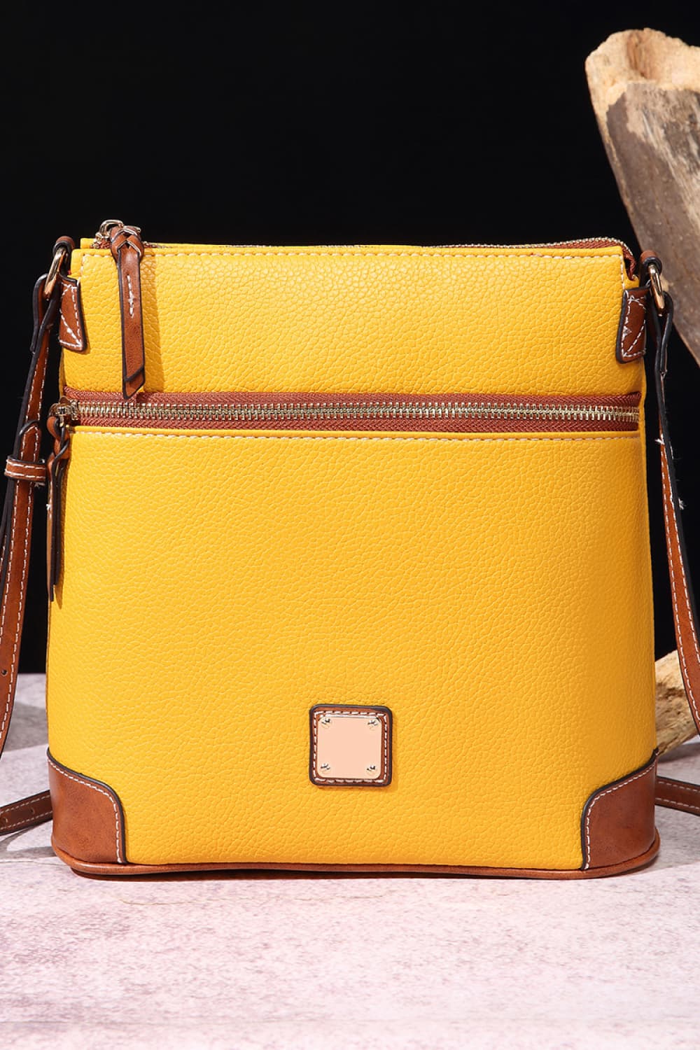 PU Leather Crossbody Bag - All In The Bag